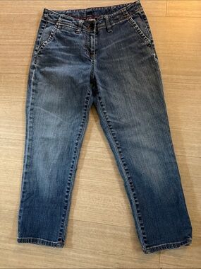 Talbots Women's Soft Denim Capris Size 4P